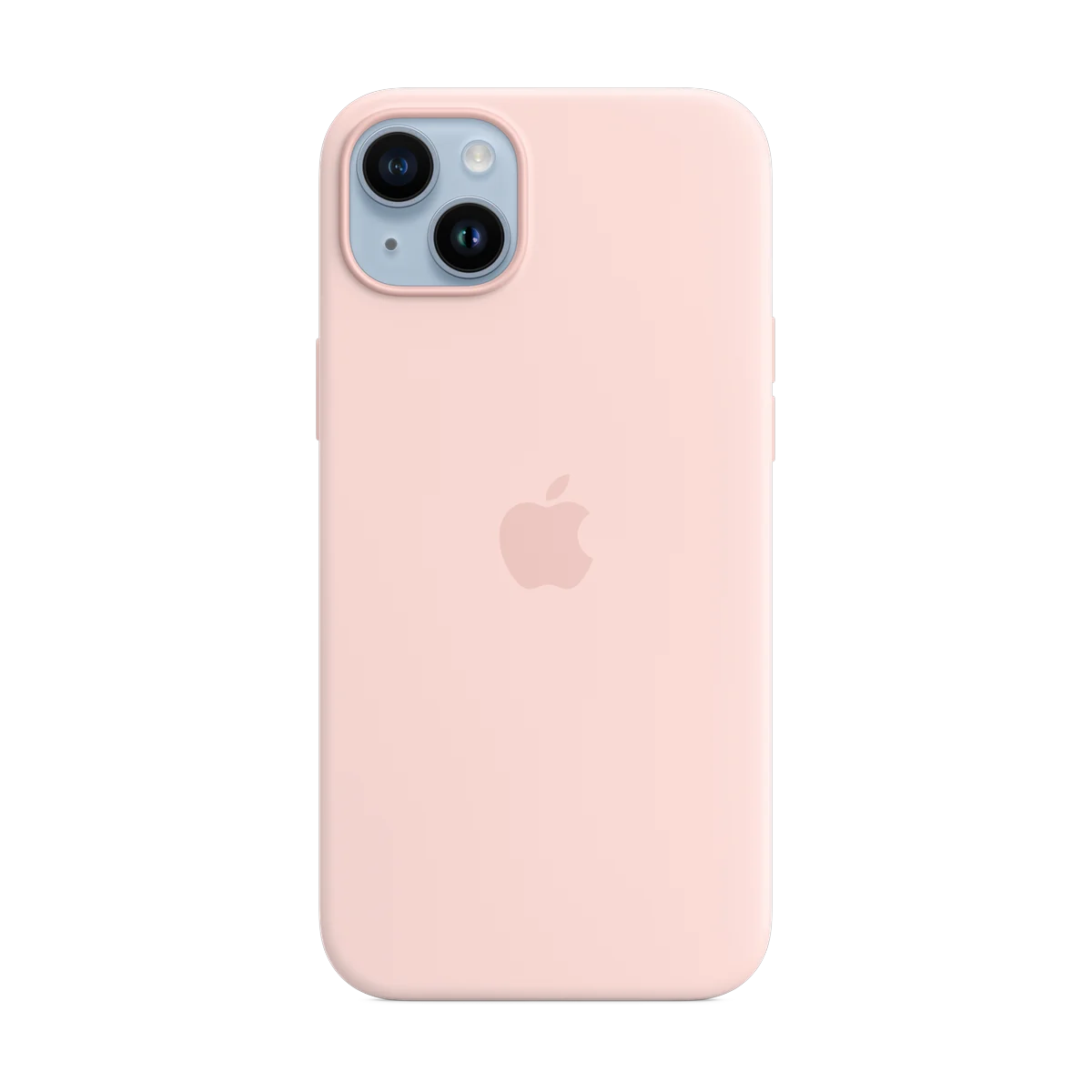 Apple iPhone 14 Plus Silikon Case mit MagSafe in Kalkrosa