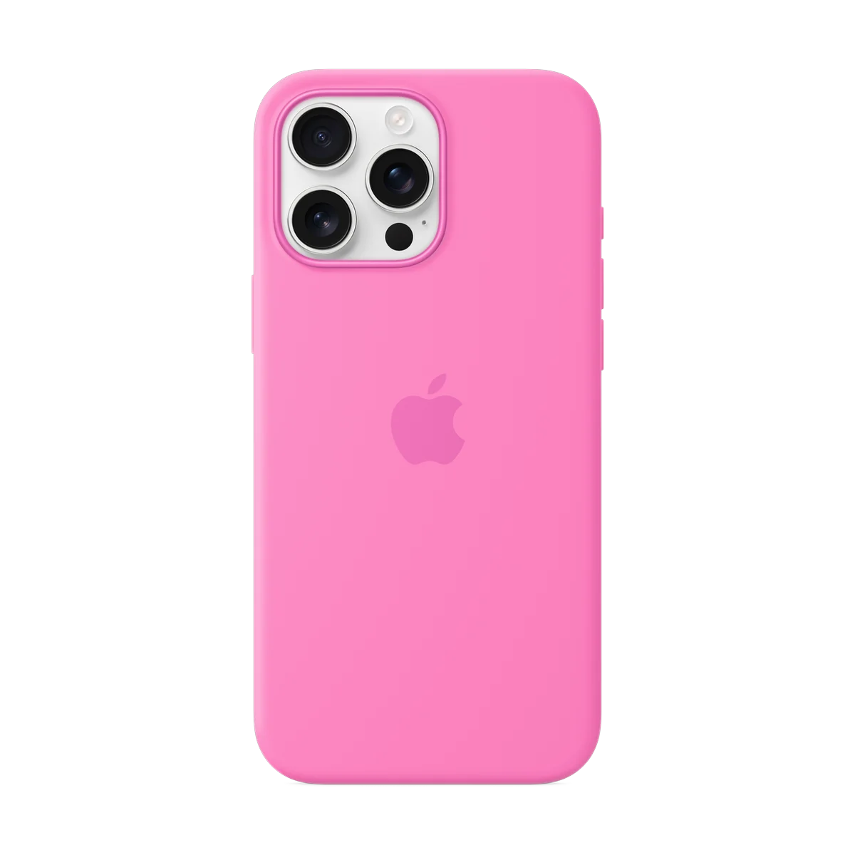 Apple iPhone 16 Pro Max Silikon Case mit MagSafe in Pfingstrose