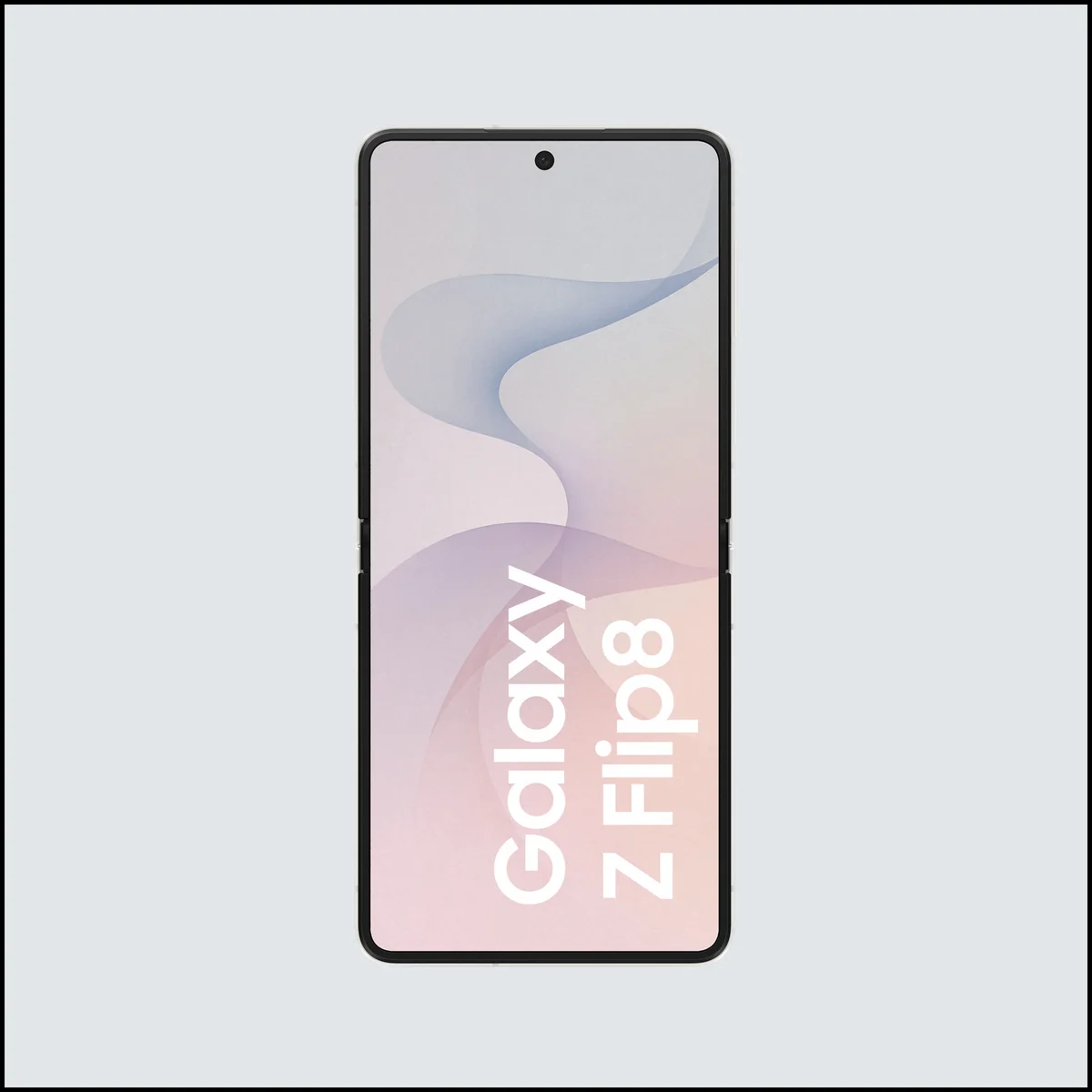 Samsung Galaxy Z Flip8 in Cream