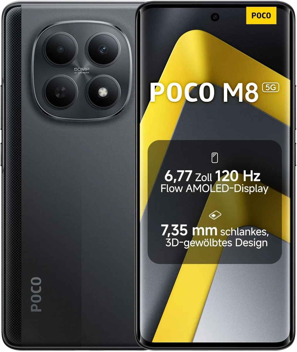 Xiaomi Poco M8 5G in Black